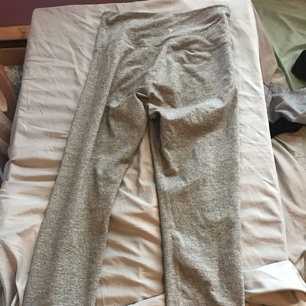 High rise compression leggings full length